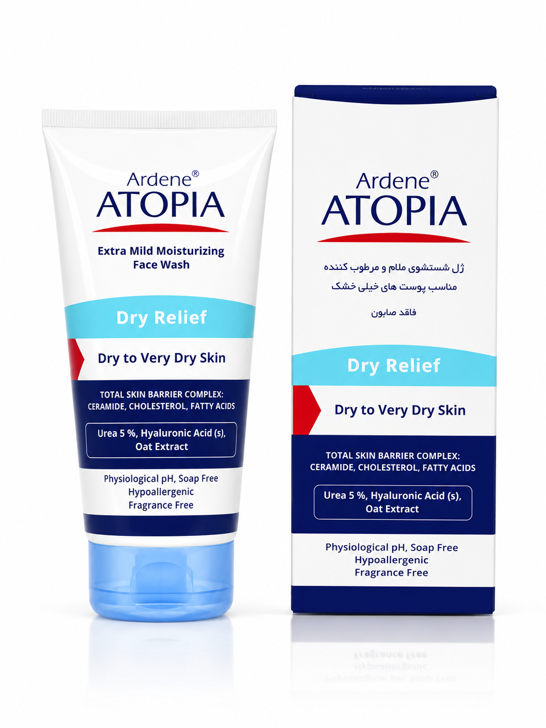 لوسیون شوینده و مرطوب کننده بسیار ملایم صورت آتوپیا