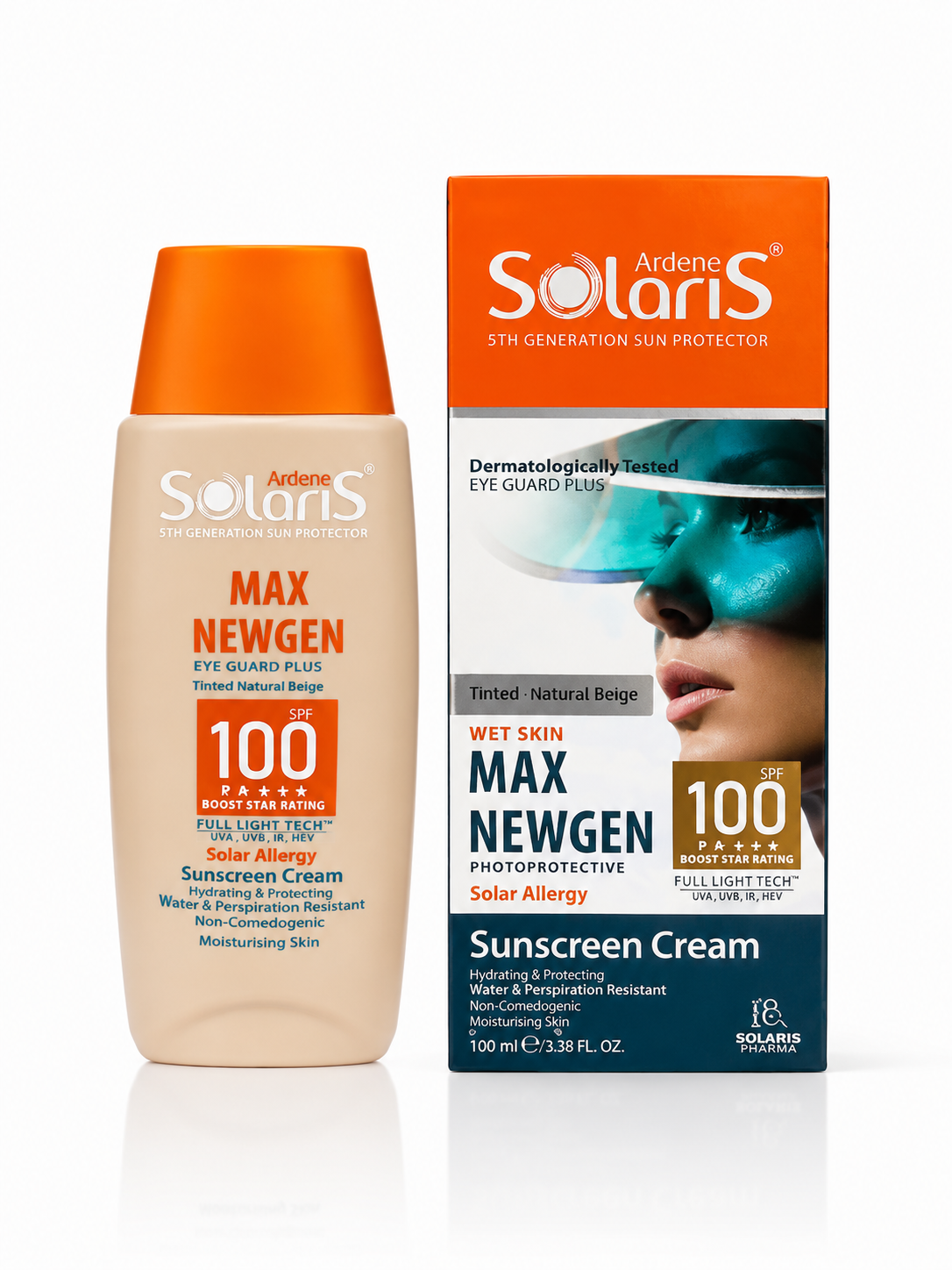 کرم ضد آفتاب مکس نیوژن SPF100 سولاریس
