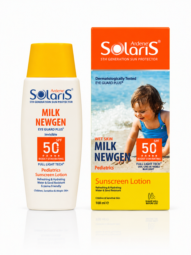 لوسیون ضد آفتاب میلک نیوژن SPF50 سولاریس