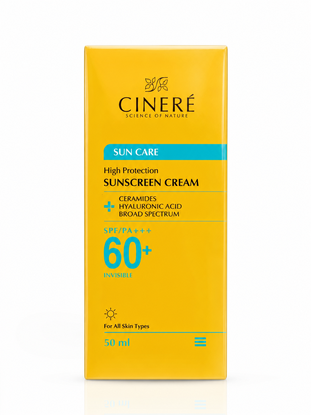 کرم ضد آفتاب SPF60 انواع پوست