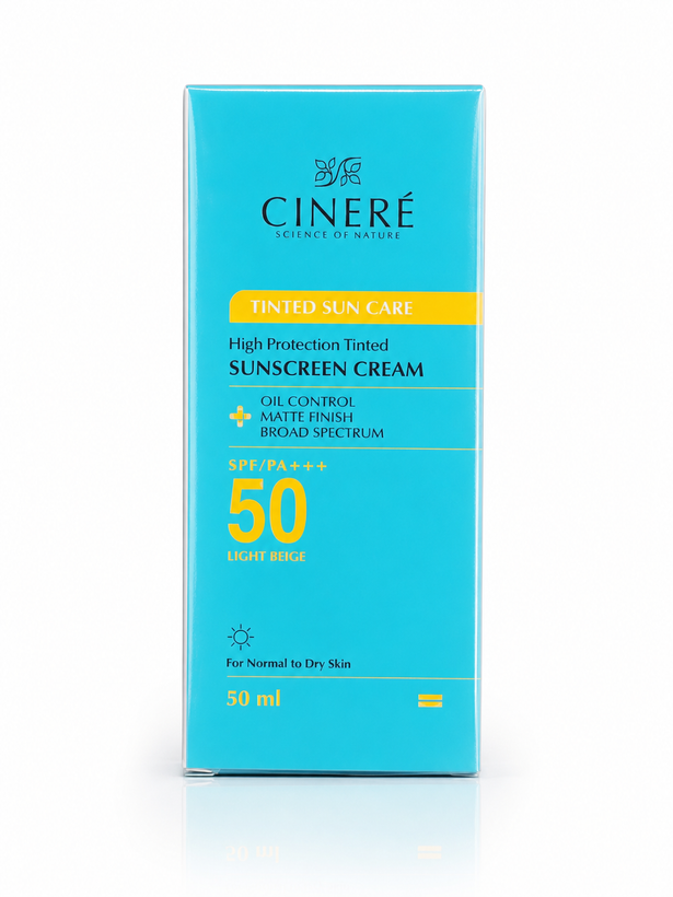 کرم ضد آفتاب رنگی SPF50 پلاس (بژ روشن)