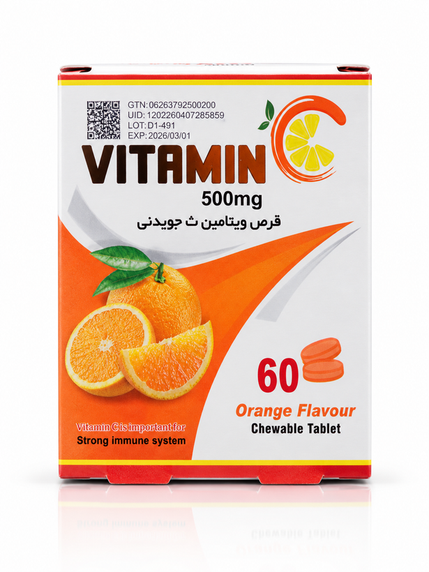 ویتامین ث 500 جویدنی دنیا دارو